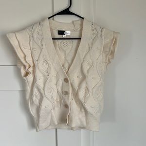 Womens size S button up sweater